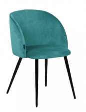 Компактное кресло в цвете аквамарин для кафе и ресторанов
